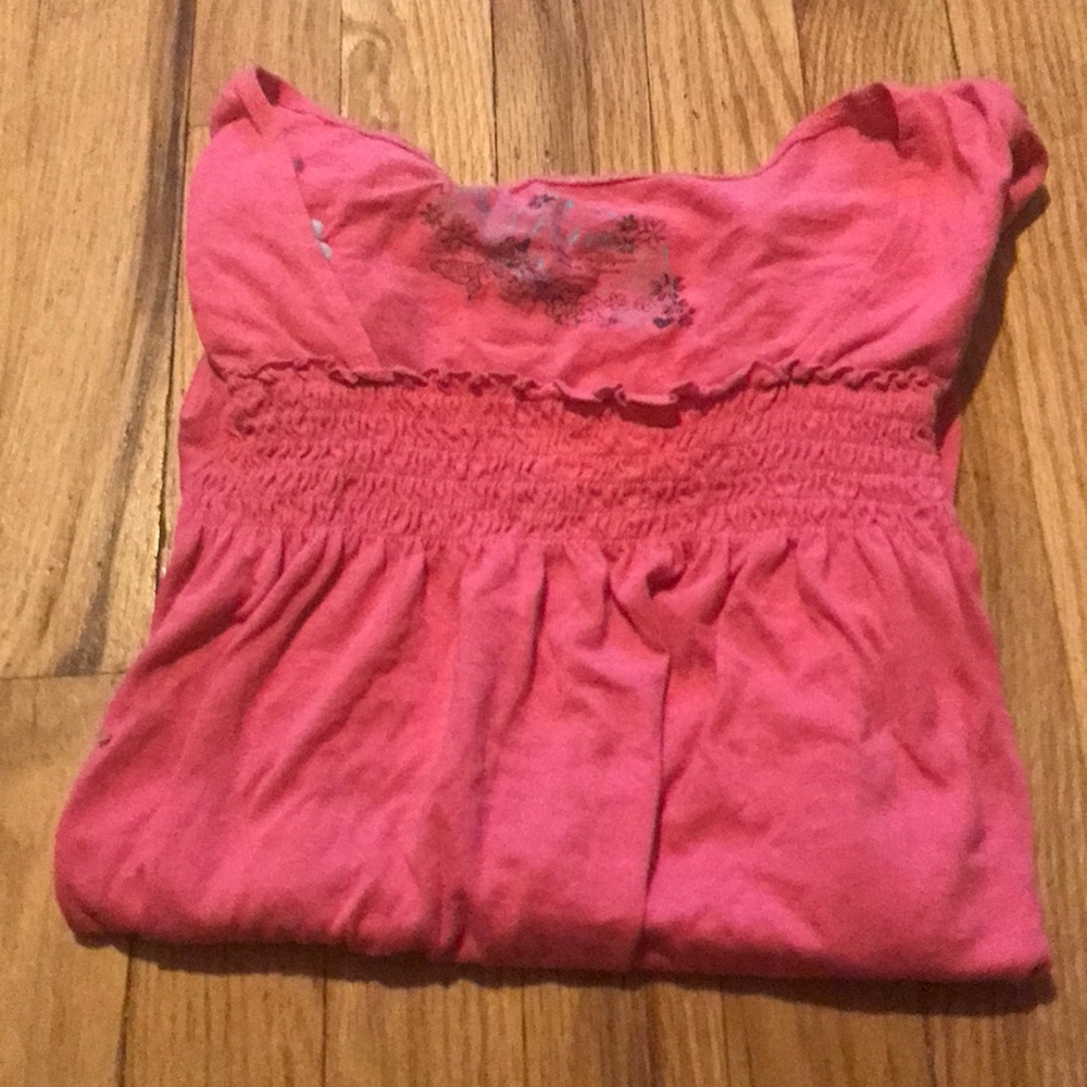 Pink blouse